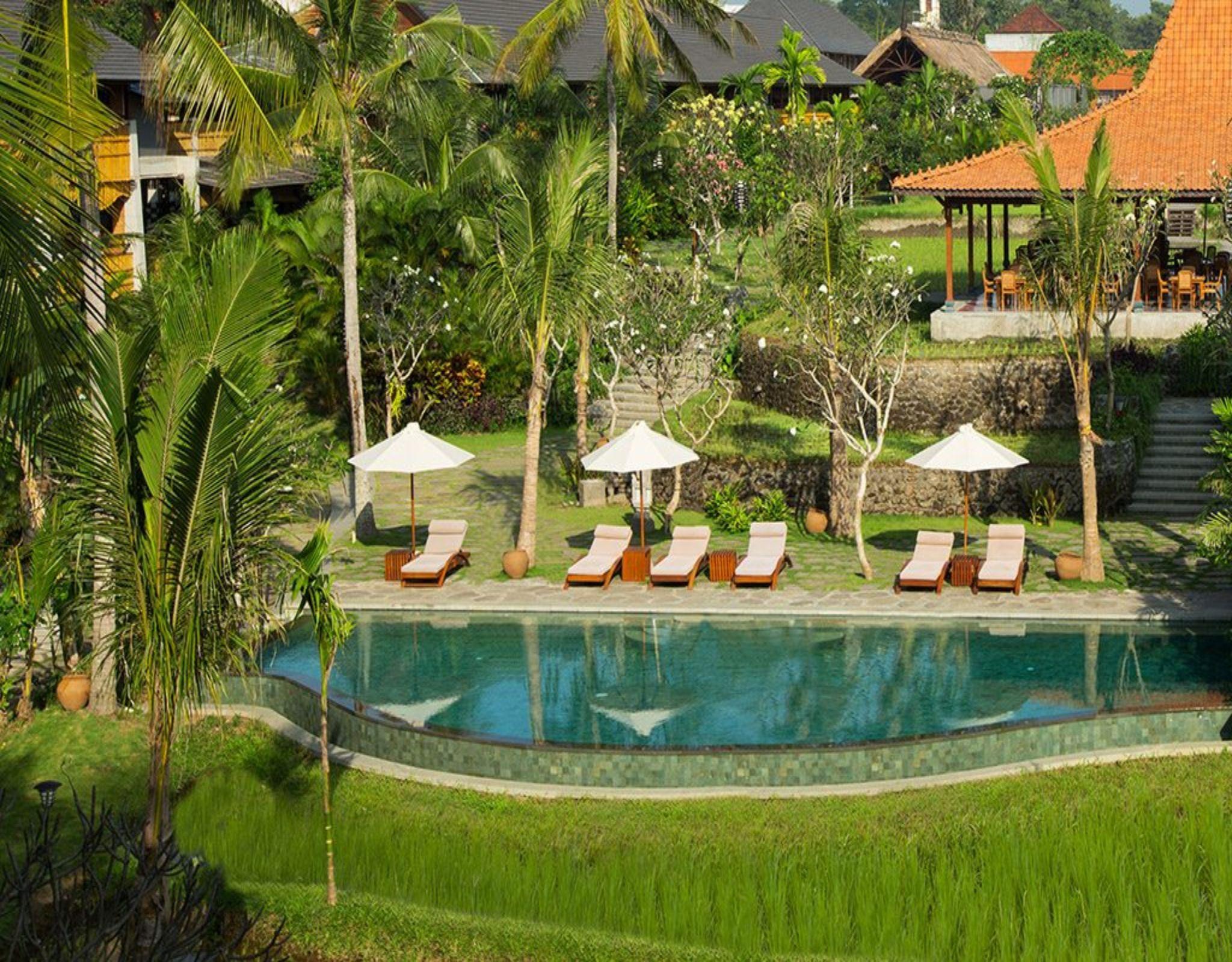 Alaya Resort Ubud Exterior foto The swimming pool at the Four Seasons Resort